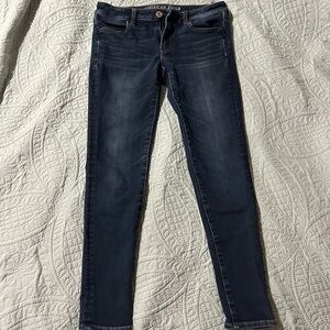 American Eagle Outfitters Women's Navy Skinny Jeans